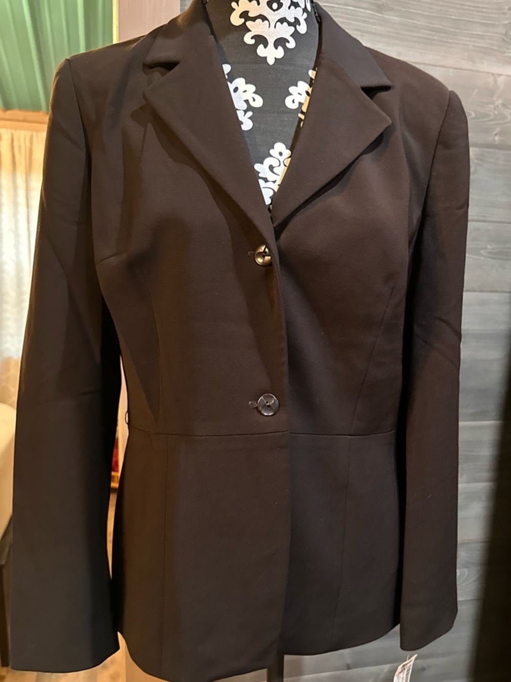 Vintage Donna Rae NY Women’s Brown  Tailored Blazer Jacket